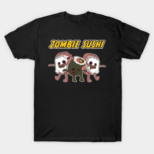 Zombie Sushi Japanese Kawaii Art T-Shirt